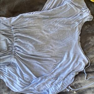 Blousy causal going out with jeans shirt